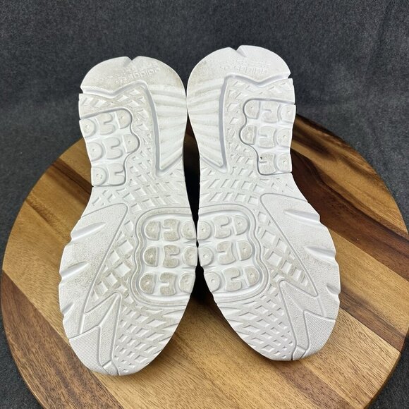 Womens Size 11 Adidas Night Jogger Running Shoes Core Black Reflective CG6253 - Picture 9 of 10